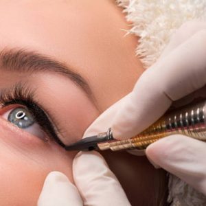 Home semi permanent eyeliner